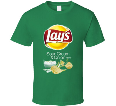 Lay's Sour Cream And Onion Potato Chips Bag Costume T Shirt