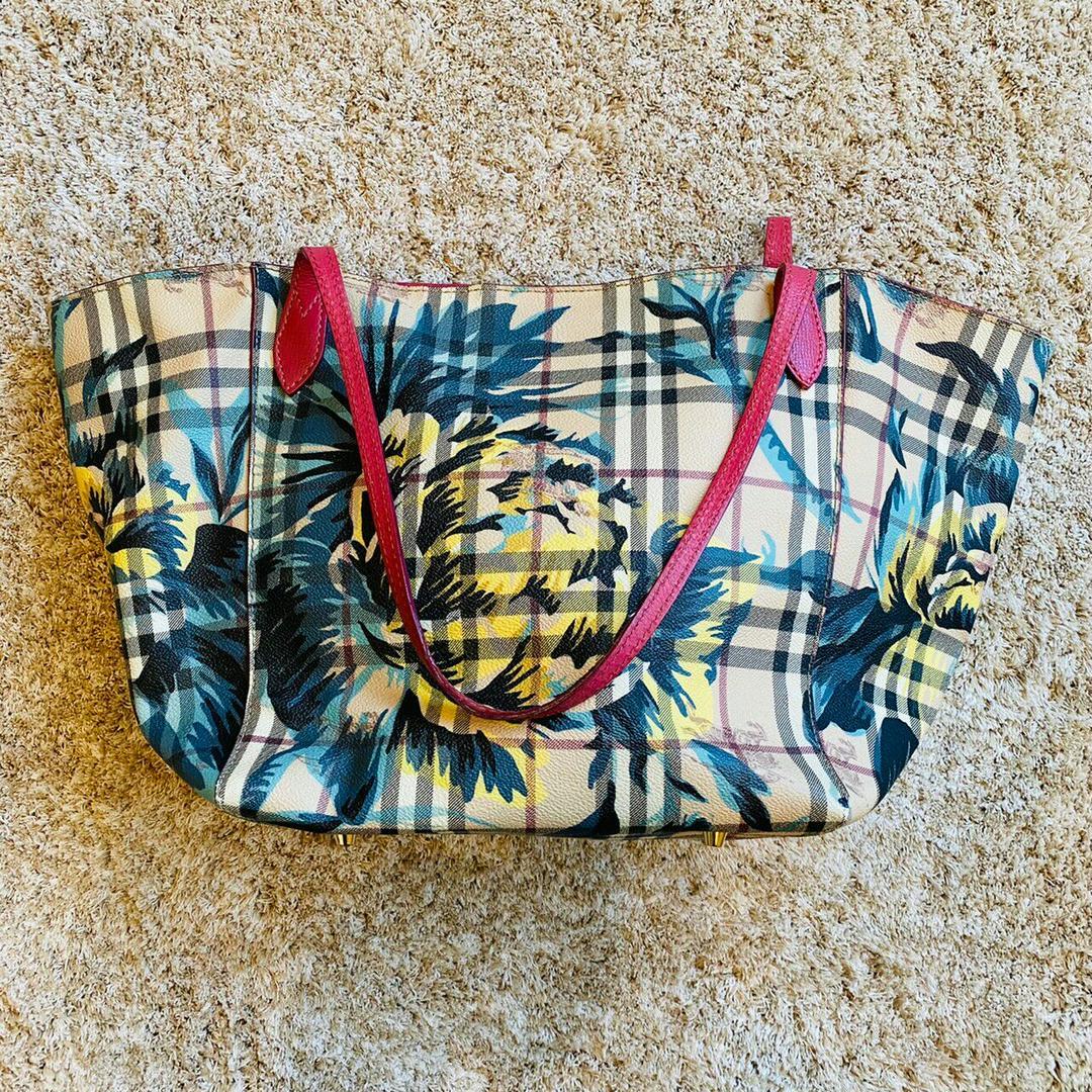 バッグ Burberry totebag novacheck shadow horse Rare BURBERRY HAYMARKET Tote Bag Check Shadow Horse | eBay