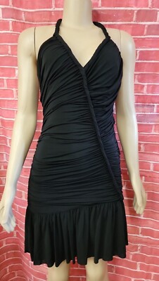 brown halter satin dress Evelyn Halter Maxi Dress