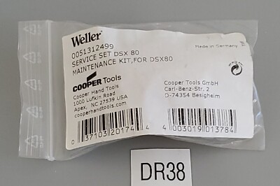 *NEW* Weller 0051312499 Service Set DSX 80 Maintenance Kit For DSX80 + Warranty!