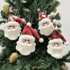 New Year Christmas Santa Claus Pendant Merry Christmas Decoration For Xmas Tree