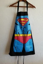 Superman Kitchen Apron ICUP NEW Superhero Classic!