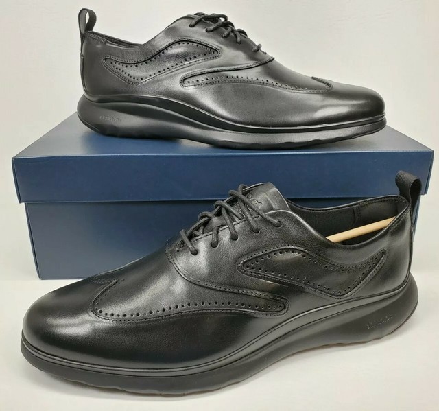 cole haan zerogrand black leather