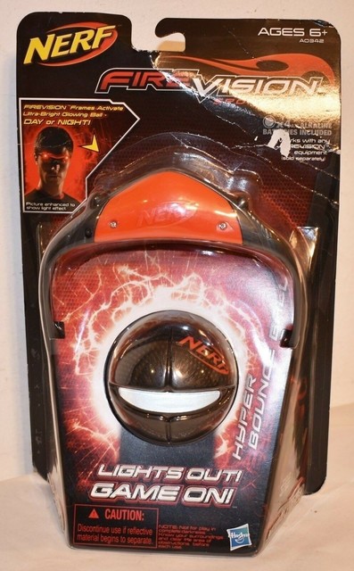 NERF Fire Vision Sports Hyper Bounce Ball Brand NEW Sealed | eBay
