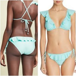 shoshanna ruffle bikini