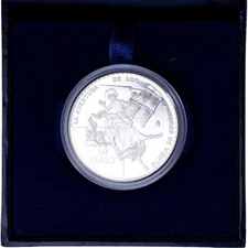 [#1146849] Spain, 10 Euro, 2005, Madrid, Quixote being knocked off his horse by 