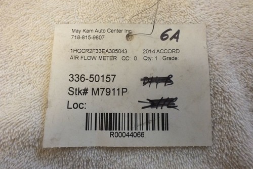 13 14 15 16 17 18 19 20 21 Honda Accord Mass Air Flow Sensor AFH70M-41C OEM 6A - Bild 7 von 7