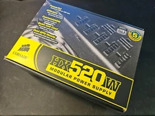 Corsair HX520W 520W Modular ATX PSU Quiet Desktop Power Supply CMPSU-520HX