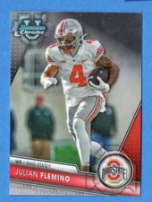 2023 Topps Bowman Chrome University Base - 109 Julian Fleming