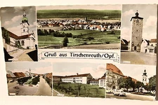21233 Ak Gruß Aus Tirschenreuth Upper Palatinate City Views Klettnersturm To