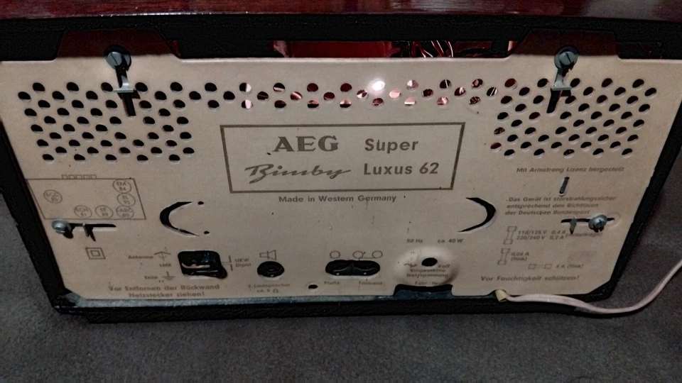 Röhrenradio AEG Tube Radio Epoch - Bild 2 von 4