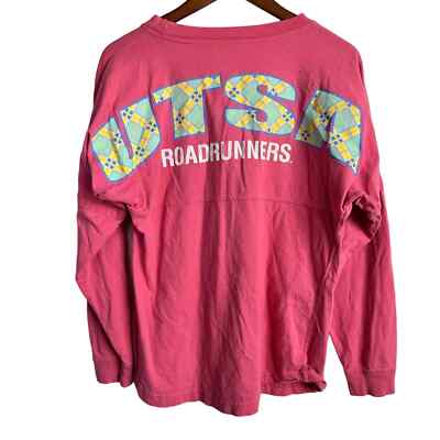 UTSA Roadrunners Pink Spirit Jersey Long Sleeve Small