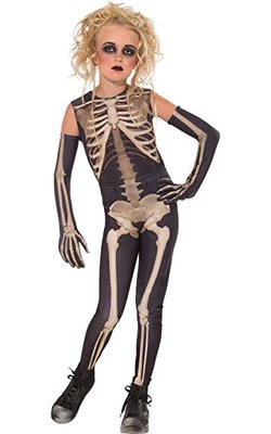 DRAMA QUEENS SKELEE GIRLS SKELETON HALLOWEEN COSTUME CHILD LARGE 12-14