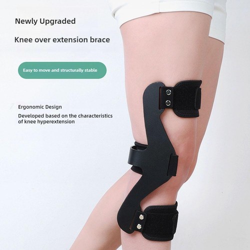 Knee Brace - For Knee Hyperextension, Adjustable & Lightweight T4D9 - Picture 5 of 18
