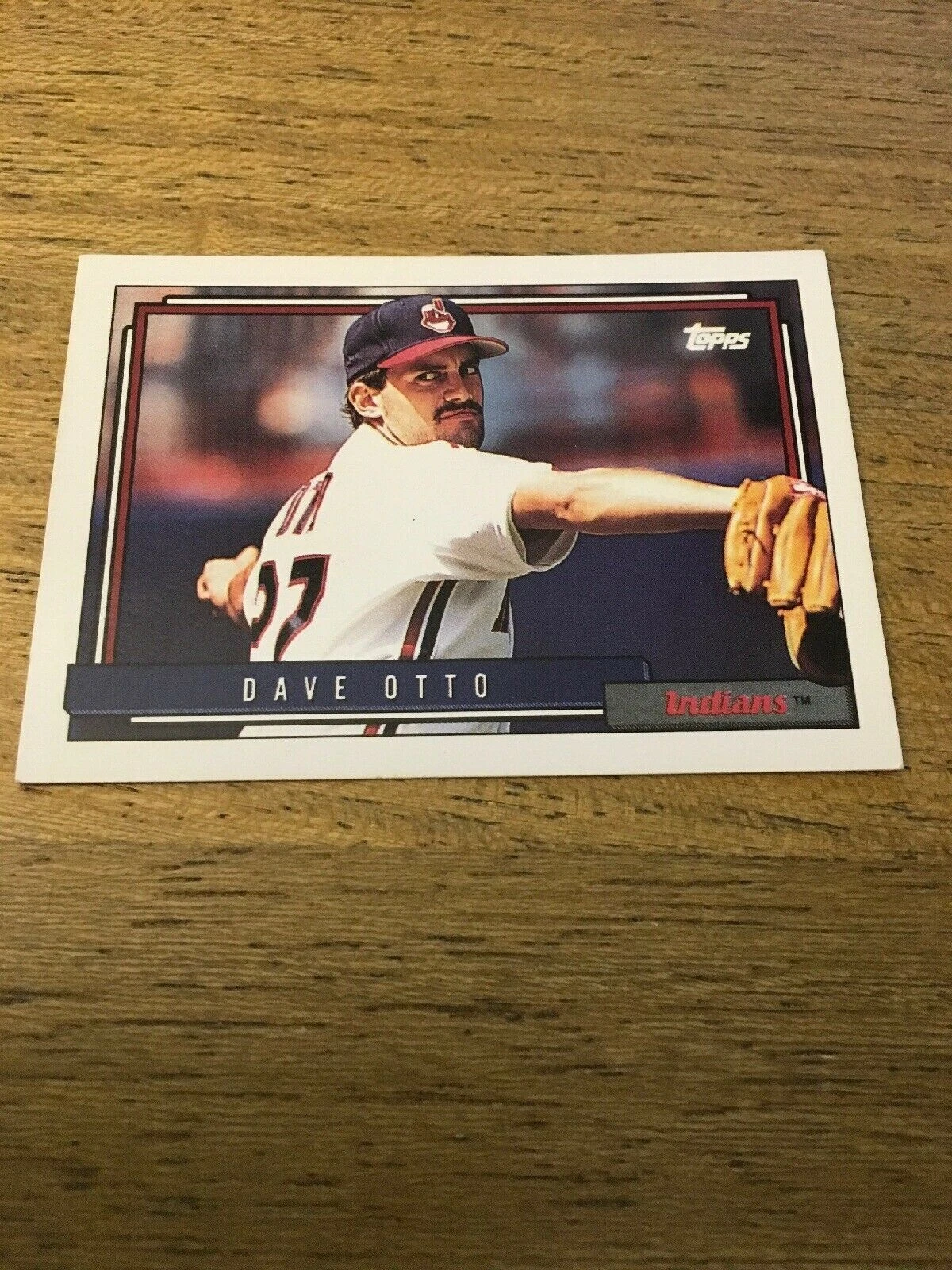 Dave Otto trading card