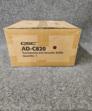 New Open Box - Qsc Acousticdesign Ceiling Mount Loudspeaker System Model Ad-c820