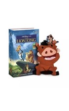 Disney Lion King VHS Plush Sealed NIB Timon  Pumbaa Limited Release