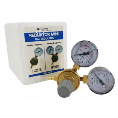 Druckregler Für Schweißgas – Argon/CO2 Druckminderer Für MIG/MAG/WIG, Mit Manometer, Bis 315 Bar