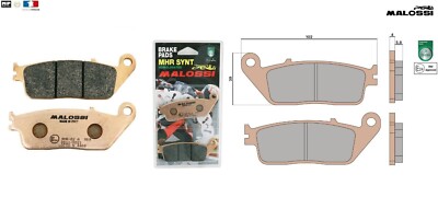 Lot De 2 Plaquettes De Frein Avant MALOSSI MHR SYNT - Pour MBK Cityliner / Skycruiser 125