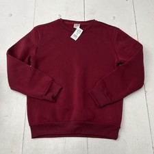 Unik Burgundy Crew Neck Sweater Boys Size 16 NEW