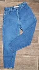 Womens Vtg Sasson high-waisted jeans, size 13/14 Tapered-leg see measurements
