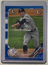 2019 BOWMAN BASEBALL DRAFT PAPER JAKE AGNOS YANKEES 72/150