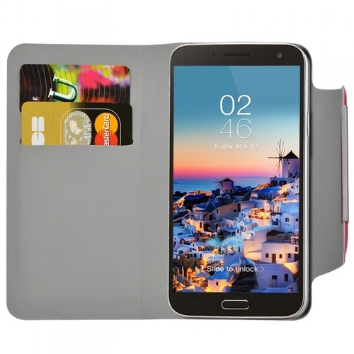Housse Etui à Rabat Universel L Couleur 2024 Rose Fushia pour Smartphone SFR Startra