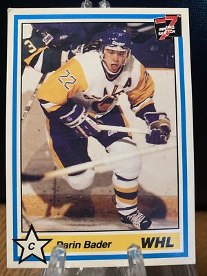1990-91 7th Inning Sketch WHL darin bader #94