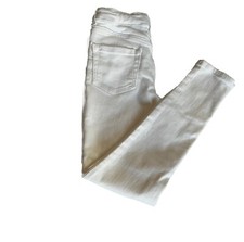 Cat Jack Girl's High-Rise Ultimate Stretch Skinny Jeans White Size 8