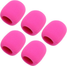 5Pcs Microphone Cover Foam Mic Cover Handheld Microphone Windscreen Shield Prote