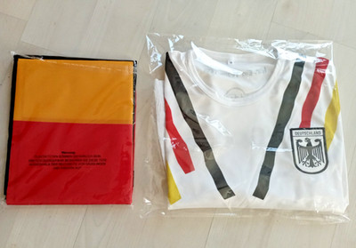 Fanumhang Fußball WM 2026 Trikot Größe M Shirt Deutschland NEU Tedi