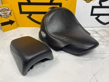 Genuine HD Harley Softail Springer Classic Heritage Solo/ Passenger Pillion Seat