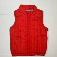 Genuine Kids from OshKosh Toddler Orange Full Zip Puffer Vest Size 24M