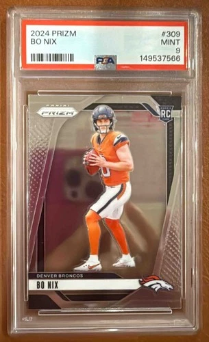 2024 PANINI PRIZM #309 BO NIX PSA 9