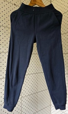 Lululemon Scuba High-Rise Navy Blue Jogger Fleece Trench Women Size 2