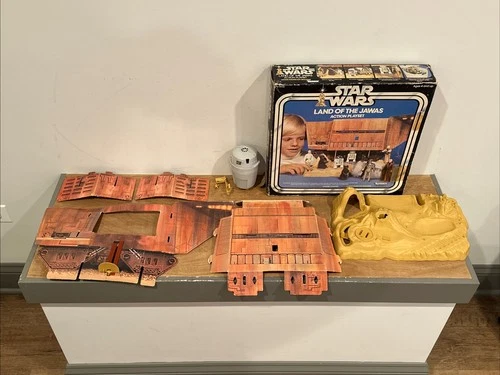 1979, Kenner, Star Wars, Land of the Jawas Playset w/box Incomplete.