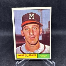 1961 Topps Set-Break #200 Warren Spahn Excellent