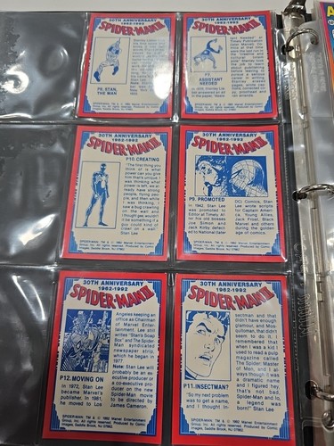 Juego completo de persecución de prisma 30 aniversario Spider-Man 1992 P7 - P12 casi nuevo + juego completo - Imagen 2 de 12