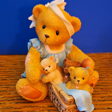 Cherished Teddies Tanna Bear Figurine Limited Edition Resin 1998 Boxed 476595