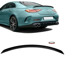 Set Heckspoiler Kofferaum Carbon Look passt f&uuml;r Mercedes W257 CLS nicht AMG 53