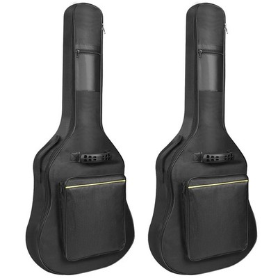 Mdvora Guitar Bags - 2 Pack Gig Bags, 38-41 Inch Electric & Acoustic Guitar C...