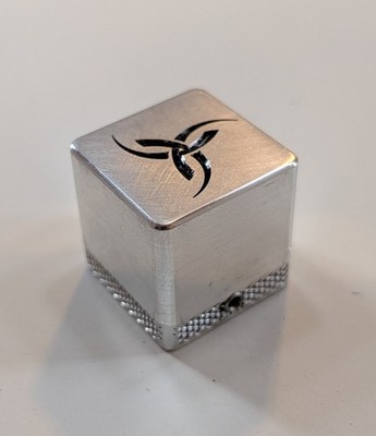 Square Chalk Holder Case Machined Aluminum Fits Kamui Master Pagulayan +++