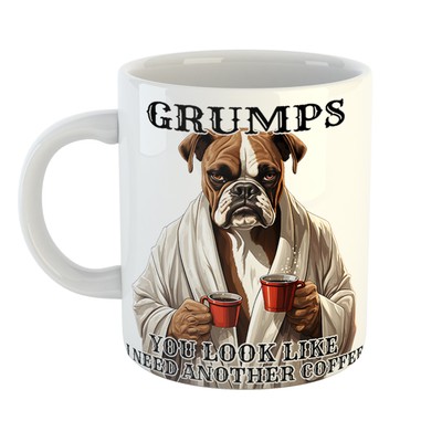 GRUMPS YOU LOOK LIKE I NEED ANOTHER KAFFEE Tasse - Lustiges Geschenk für die Arbeit - Geschenkidee
