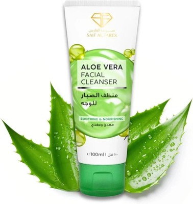 Saif Al Fares Aloe Vera Gesichtsreiniger, beruhigend und pflegend 100ml kostenloser Versand