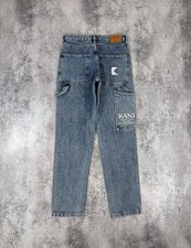 Vintage Karl Kani Cargo Carpenter Rap Faded Opium Hype Y2K Jeans US32 / S