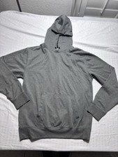 Fox Racing Hoodie Large Gray Official Big Logo Pullover Sweater
