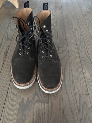 Todd Snyder x Tricker's Burford Boot in Earth Repello Suede UK 11 Mens