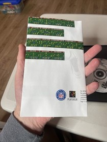 Madden NFL 97 (Sega Saturn, 1996) CIB Play Sheet Insert