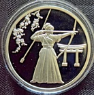 2019 SatosanMetals Kyudo 1oz. Silver Heidi Wastweet/Sandra Deiana [s/n 0123]