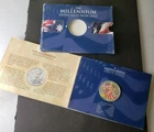 2000 $1 American Silver Eagle Dollar Colorized in a Holder